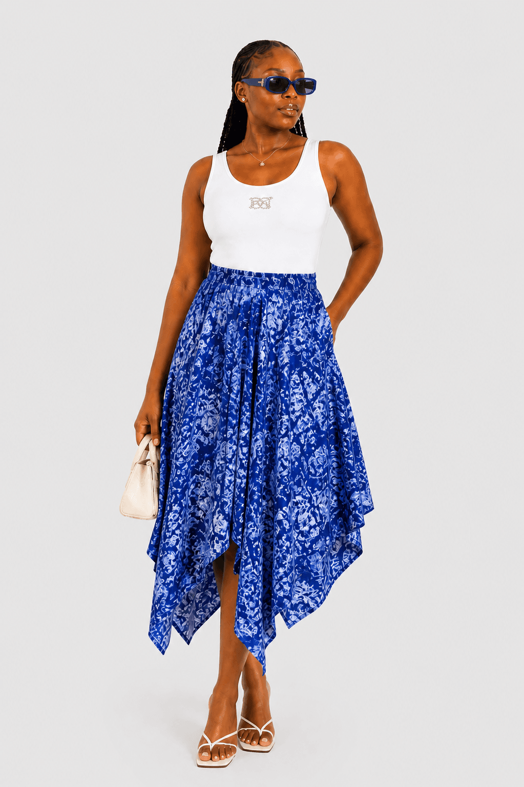 Ankara Loose Skirt